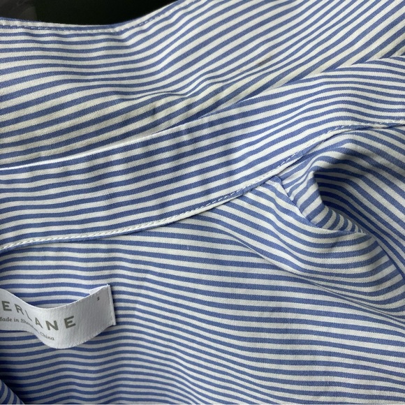Everlane Button Down Striped Blouse - Picture 9 of 9